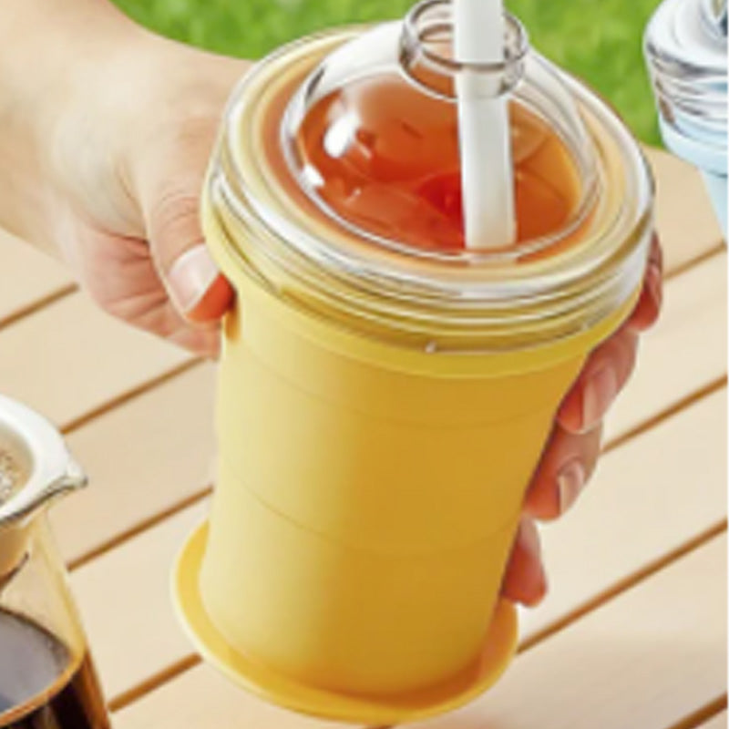 ⚡50K+ SOLD! 🔥2-in-1 Foldable Ice Hockey Cup – 🧊Make Giant Ice Balls & Sip On-the-Go